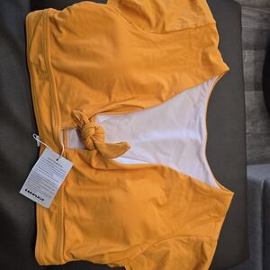 COCOSHIP Orange Swimwear